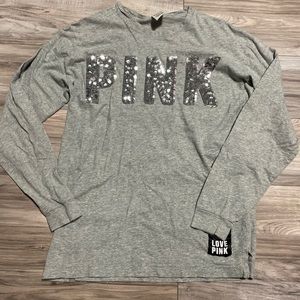 Pink long sleeve shirt